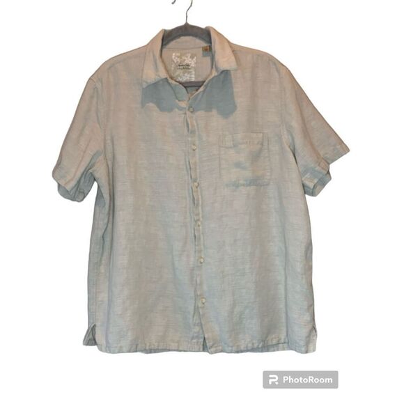 Tasso Elba, short sleeve button down size XL - Picture 1 of 6